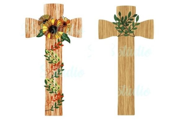 Christian Cross Png Sunflower Jesus Art Illustrations