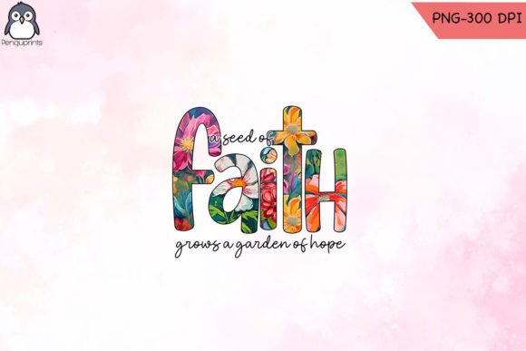 Christian Faith PNG Sublimation for Crafts