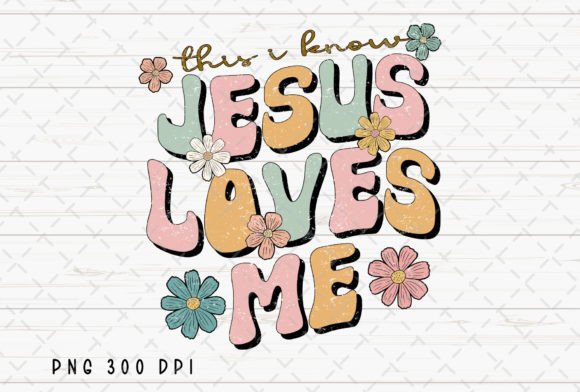 Jesus Love Me Bible Verse Christian PNG Illustrations