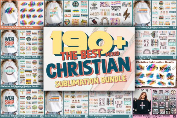 The Big Christian Sublimation Bundle & Crafts